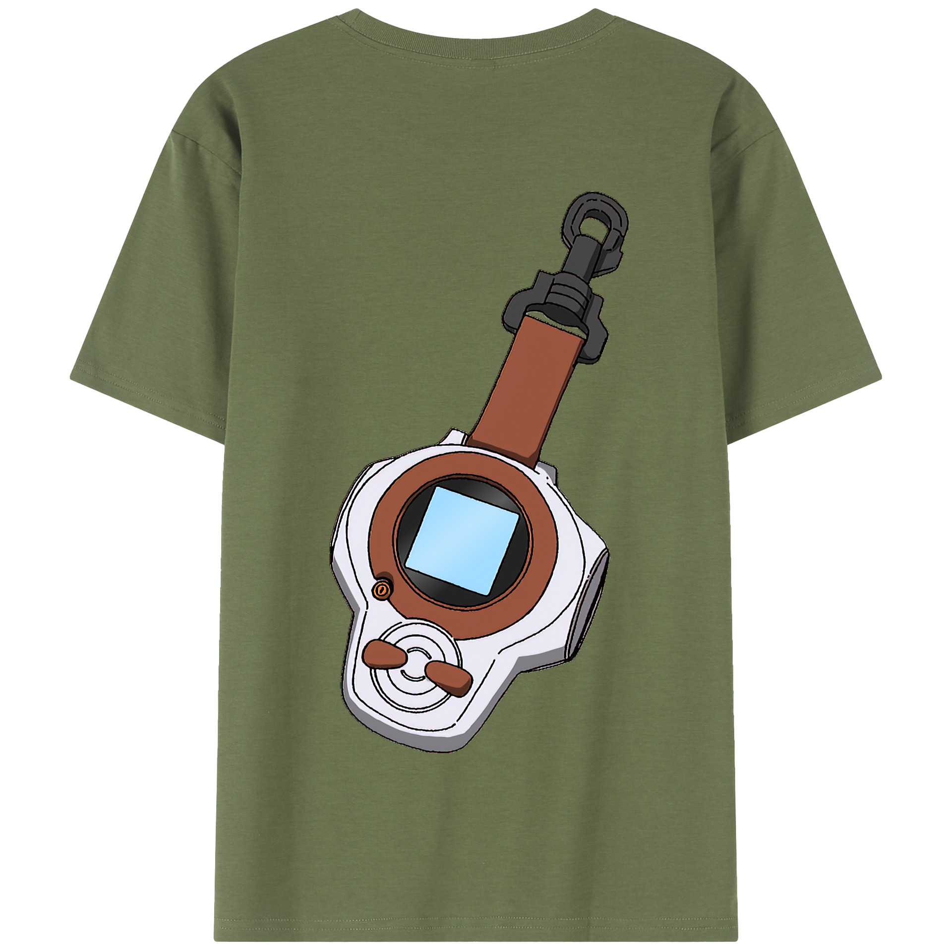 （画像用） Digimon デジタルモンスター/デジモン 綿100％半袖Tシャツ（背面プリント）